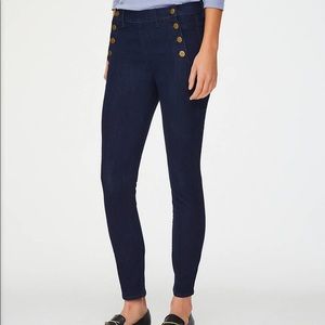 🦋LOFT Outlet • Modern Sailor Skinny Jeans